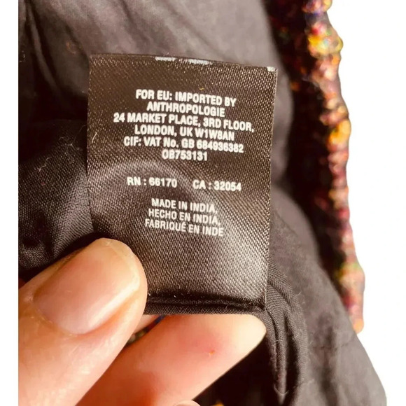 Anthropolgie Ett:twa Tweed Berwyn Jacket Coat - Picture 14 of 14
